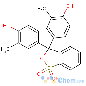 CAS No:1733-12-6 4-[3-(4-hydroxy-3-methylphenyl)-1,1-dioxo-2,<br />1λ