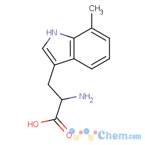CAS No:17332-70-6 2-amino-3-(7-methyl-1H-indol-3-yl)propanoic acid