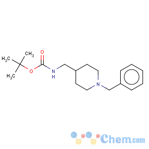 CAS No:173340-23-3 Carbamic acid,N-[[1-(phenylmethyl)-4-piperidinyl]methyl]-, 1,1-dimethylethyl ester