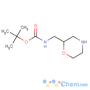 CAS No:173341-02-1 tert-butyl N-(morpholin-2-ylmethyl)carbamate