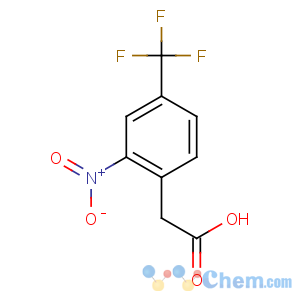 CAS No:1735-91-7 2-[2-nitro-4-(trifluoromethyl)phenyl]acetic acid