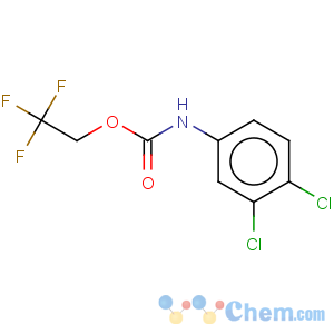 CAS No:1736-43-2 Carbamic acid,(3,4-dichlorophenyl)-, 2,2,2-trifluoroethyl ester (9CI)
