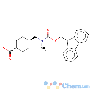 CAS No:173690-50-1 Cyclohexanecarboxylicacid, 4-[[[(9H-fluoren-9-ylmethoxy)carbonyl]methylamino]methyl]-, trans-
