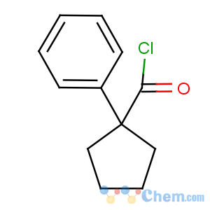 CAS No:17380-62-0 1-phenylcyclopentane-1-carbonyl chloride