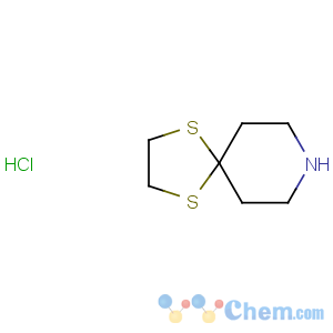 CAS No:17385-20-5 1,4-Dithia-8-azaspiro[4.5]decane,hydrochloride (1:1)