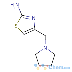 CAS No:17386-09-3 4-(pyrrolidin-1-ylmethyl)-1,3-thiazol-2-amine