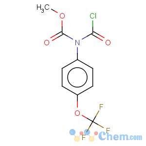 CAS No:173903-15-6 Methyl N-carbonochloridoyl-N-[4-(trifluoromethoxy)phenyl]carbamate