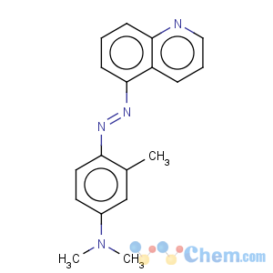 CAS No:17416-21-6 Benzenamine,N,N,3-trimethyl-4-[2-(5-quinolinyl)diazenyl]-