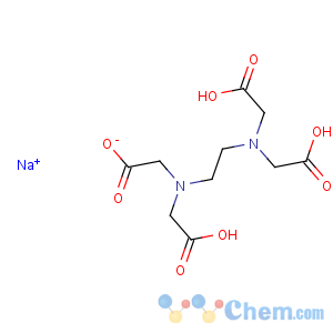 CAS No:17421-79-3 Glycine,N,N'-1,2-ethanediylbis[N-(carboxymethyl)-, sodium salt (1:1)