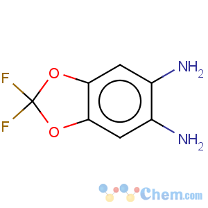 CAS No:1744-12-3 1,3-Benzodioxole-5,6-diamine,2,2-difluoro-