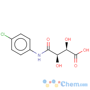 CAS No:17447-35-7 Butanoic acid,4-[(4-chlorophenyl)amino]-2,3-dihydroxy-4-oxo-, (2R,3R)-