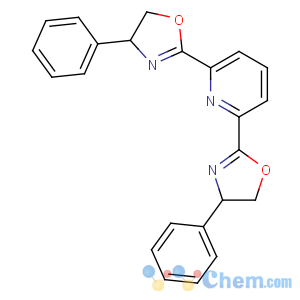 CAS No:174500-20-0 (4S)-4-phenyl-2-[6-[(4S)-4-phenyl-4,5-dihydro-1,<br />3-oxazol-2-yl]pyridin-2-yl]-4,5-dihydro-1,3-oxazole