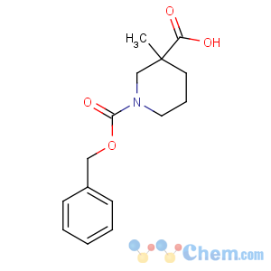CAS No:174543-78-3 3-methyl-1-phenylmethoxycarbonylpiperidine-3-carboxylic acid
