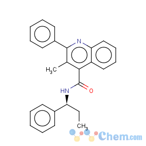 CAS No:174635-69-9 3-Methyl-2-phenyl-N-((1S)-1-phenylpropyl)-4-quinolinecarboxamide