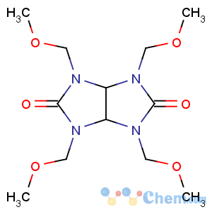 CAS No:17464-88-9 1,3,4,6-tetrakis(methoxymethyl)-3a,6a-dihydroimidazo[4,5-d]imidazole-2,<br />5-dione