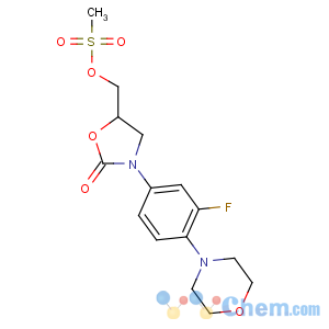 CAS No:174649-09-3 [(5R)-3-(3-fluoro-4-morpholin-4-ylphenyl)-2-oxo-1,<br />3-oxazolidin-5-yl]methyl methanesulfonate