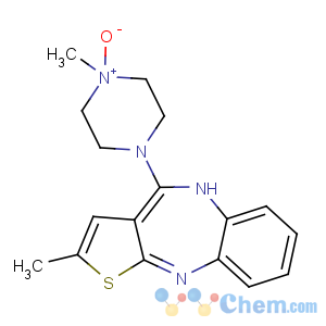 CAS No:174794-02-6 2-methyl-4-(4-methyl-4-oxidopiperazin-4-ium-1-yl)-5H-thieno[3,2-c][1,<br />5]benzodiazepine