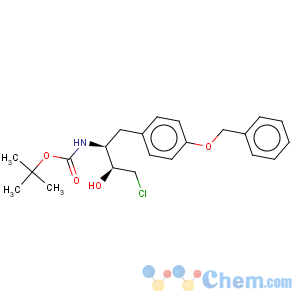 CAS No:174801-33-3 Carbamicacid,N-[(1S,2S)-3-chloro-2-hydroxy-1-[[4-(phenylmethoxy)phenyl]methyl]propyl]-,1,1-dimethylethyl ester