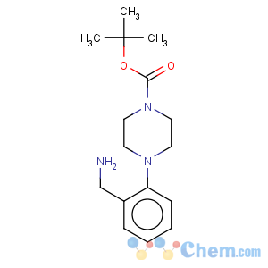 CAS No:174855-53-9 1-Piperazinecarboxylicacid, 4-[2-(aminomethyl)phenyl]-, 1,1-dimethylethyl ester