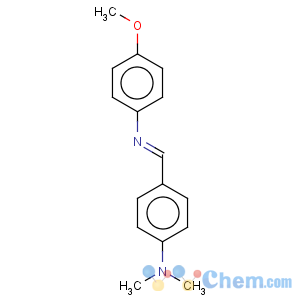 CAS No:1749-04-8 Benzenamine,4-[[(4-methoxyphenyl)imino]methyl]-N,N-dimethyl-