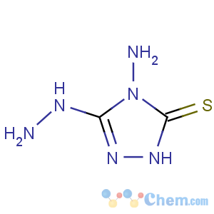 CAS No:1750-12-5 4-amino-3-hydrazinyl-1H-1,2,4-triazole-5-thione