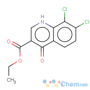 CAS No:175134-95-9 3-Quinolinecarboxylicacid, 7,8-dichloro-1,4-dihydro-4-oxo-, ethyl ester