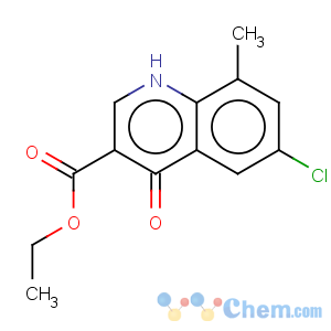 CAS No:175134-96-0 ethyl 6-chloro-8-methyl-4-oxo-1,4-dihydroquinoline-3-carboxylate