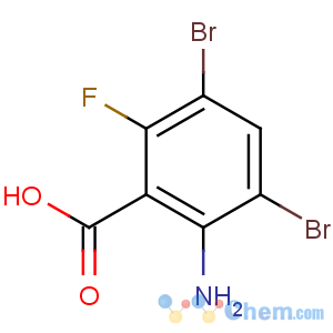 CAS No:175135-10-1 2-amino-3,5-dibromo-6-fluorobenzoic acid