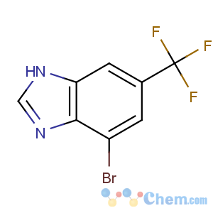 CAS No:175135-14-5 4-bromo-6-(trifluoromethyl)-1H-benzimidazole