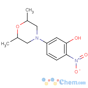 CAS No:175135-20-3 5-(2,6-dimethylmorpholin-4-yl)-2-nitrophenol