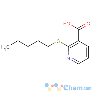 CAS No:175135-23-6 2-pentylsulfanylpyridine-3-carboxylic acid