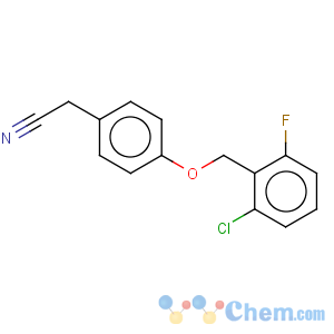 CAS No:175135-35-0 Benzeneacetonitrile, 4-[(2-chloro-6-fluorophenyl)methoxy]-