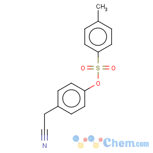 CAS No:175135-39-4 Benzeneacetonitrile, 4-[[(4-methylphenyl)sulfonyl]oxy]-