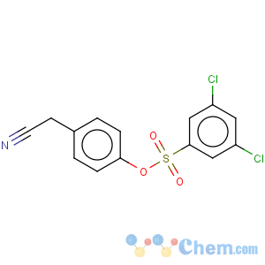 CAS No:175135-40-7 Benzenesulfonic acid, 3,5-dichloro-, 4-(cyanomethyl)phenylester