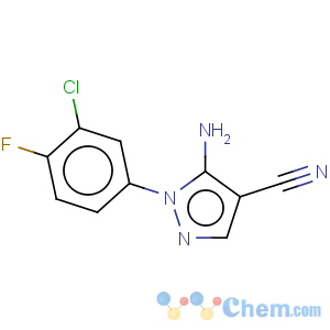 CAS No:175135-53-2 5-amino-1-(3-chloro-4-fluorophenyl)-4-cyanopyrazole