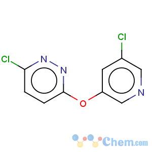 CAS No:175135-61-2 Pyridazine,3-chloro-6-[(5-chloro-3-pyridinyl)oxy]-