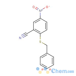 CAS No:175135-67-8 2-benzylsulfanyl-5-nitrobenzonitrile