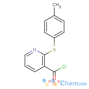 CAS No:175135-78-1 2-(4-methylphenyl)sulfanylpyridine-3-carbonyl chloride