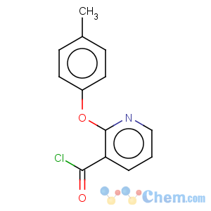 CAS No:175135-79-2 3-Pyridinecarbonylchloride, 2-(4-methylphenoxy)-