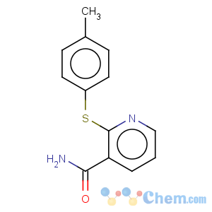 CAS No:175135-83-8 2-[(4-methylphenyl)thio]nicotinamide