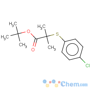 CAS No:175135-87-2 tert-butyl 2-[(4-chlorophenyl)thio]-2-methylpropanoate