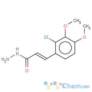 CAS No:175135-99-6 3-(2-chloro-3,4-dimethoxyphenyl)prop-2-enohydrazide