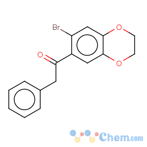 CAS No:175136-36-4 Ethanone,1-(7-bromo-2,3-dihydro-1,4-benzodioxin-6-yl)-2-phenyl-
