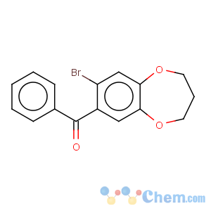 CAS No:175136-38-6 Methanone,(8-bromo-3,4-dihydro-2H-1,5-benzodioxepin-7-yl)phenyl-