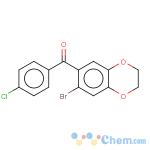 CAS No:175136-39-7 Methanone,(7-bromo-2,3-dihydro-1,4-benzodioxin-6-yl)(4-chlorophenyl)-