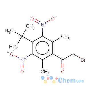 CAS No:175136-56-8 Ethanone,2-bromo-1-[4-(1,1-dimethylethyl)-2,6-dimethyl-3,5-dinitrophenyl]-