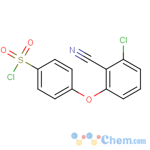 CAS No:175136-72-8 4-(3-chloro-2-cyanophenoxy)benzenesulfonyl chloride