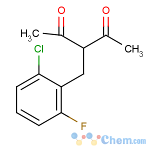 CAS No:175136-74-0 3-[(2-chloro-6-fluorophenyl)methyl]pentane-2,4-dione