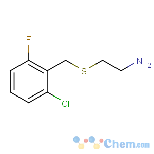 CAS No:175136-76-2 2-[(2-chloro-6-fluorophenyl)methylsulfanyl]ethanamine