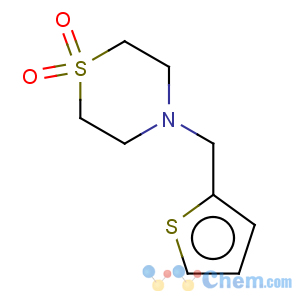 CAS No:175136-91-1 Thiomorpholine,4-(2-thienylmethyl)-, 1,1-dioxide
